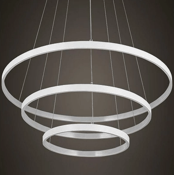 Indoor Modern Circular Ring Chandelier - Nordic Side - architecture, arcitecture, art, artichture, artist, contemporaryart, crystal chandelier, decor, decoration, design, designer, designinsp