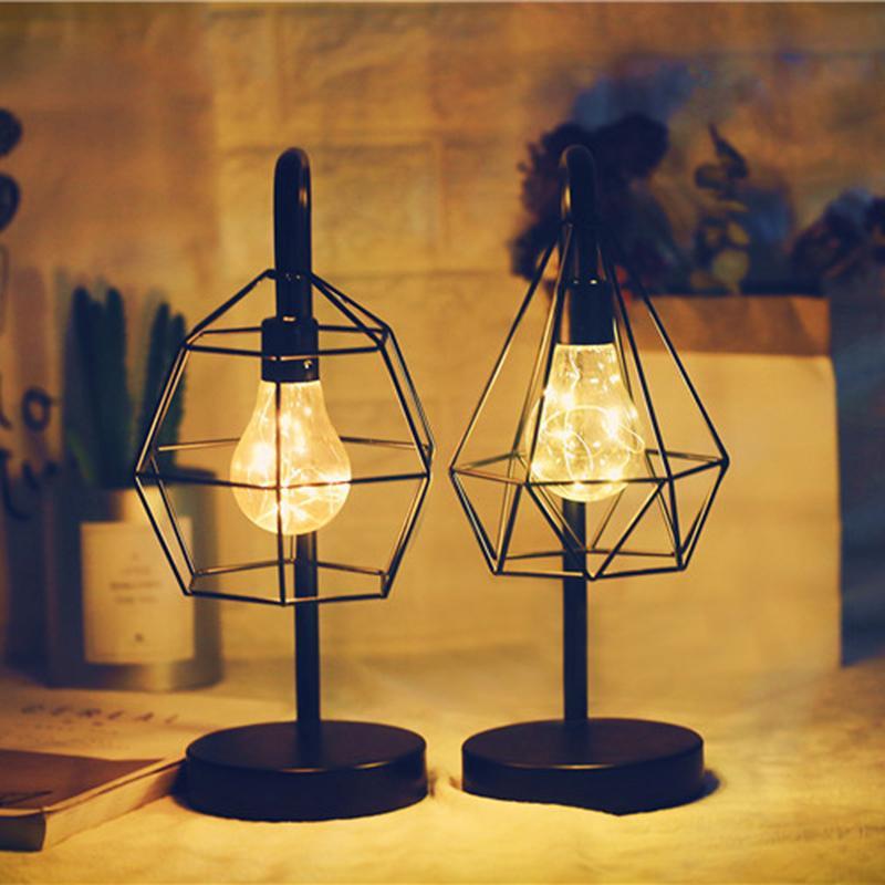 Iron LED Table Lamp - Nordic Side - Lightning