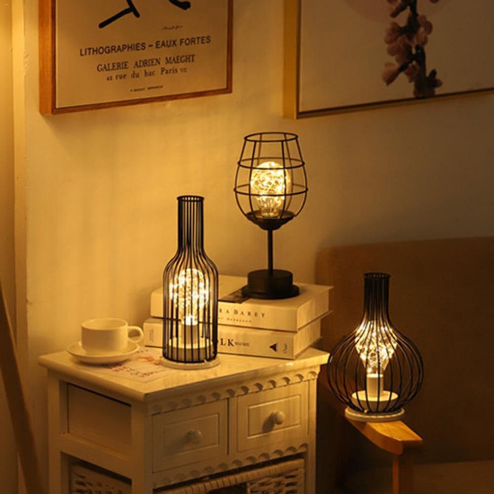 Antoinette - Decorative Wine Bottle Table Lamp - Nordic Side - LIGHTING