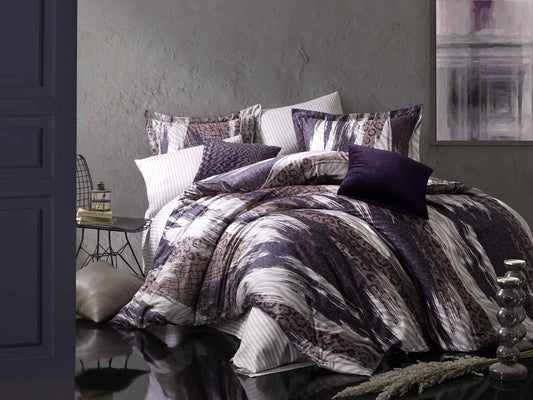 Leo Turkish Linen - Nordic Side - bed, bedding, duvet, spo-enabled