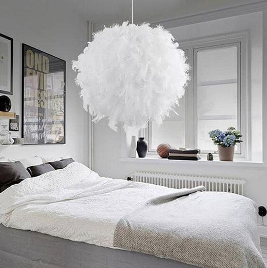 Lua Modern Feather Light - Nordic Side - arcitecture, decoration, design, home, home decor, home decor idea, home design ida, homedeco, homedecor, homedecoration, homedesign, homeinspo, homei