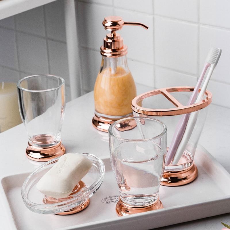 Clearblank Bathroom Accessories Set - Nordic Side - bath, bathroom accessories