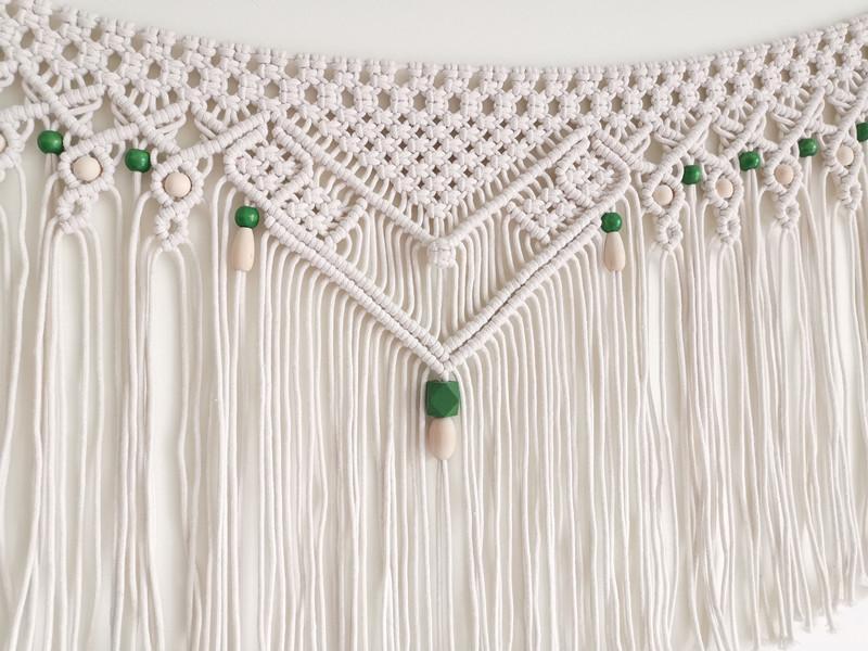 Wall Hanging Macrame Tapestry - Nordic Side - 
