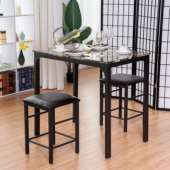 Manhattan Table Set - Nordic Side - architecture, art, artist, ashley furniture near me, bobs furniture outlet, cheap furniture near me, city furniture near me, contemporaryart, decor, decora