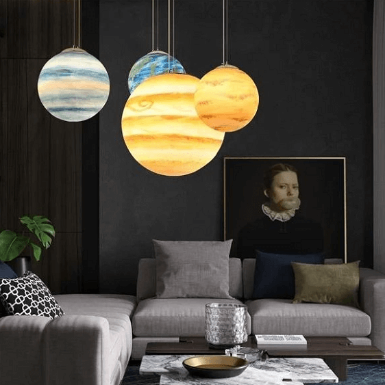 Milky Way - Galaxy Pendat Lamp - Nordic Side - architecture, arcitecture, art, artichture, artist, artlighting, bathroom vanity, contemporaryart, crystal chandelier, custom-made, decor, decor