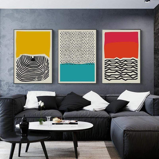 Yonkers Stretched Canvas - Nordic Side - 3 piece, Acrylic Image, canvas art, spo-enabled