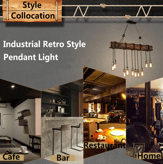 Naya - Industrial Retro Style Pendant Light - Nordic Side - architecture, arcitecture, art, artist, contemporaryart, decor, decoration, design, designer, designinspiration, edison, grey, home