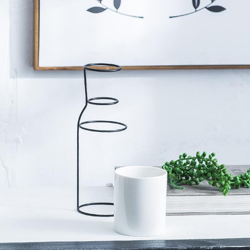 Nordic Decoration Home Art Ceramics Vase - Nordic Side - Modern Planters