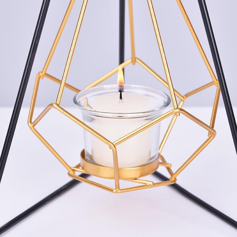 Geometric Candle Tealight Holder - Nordic Side - 