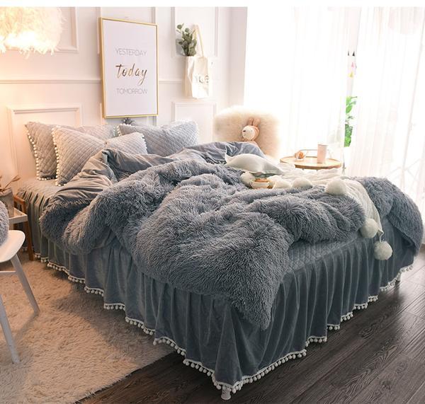 Luxury Faux Fur Bedding - Nordic Side - 