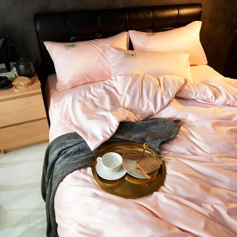 Luxury Rich Silk Bedding Set - Nordic Side - 