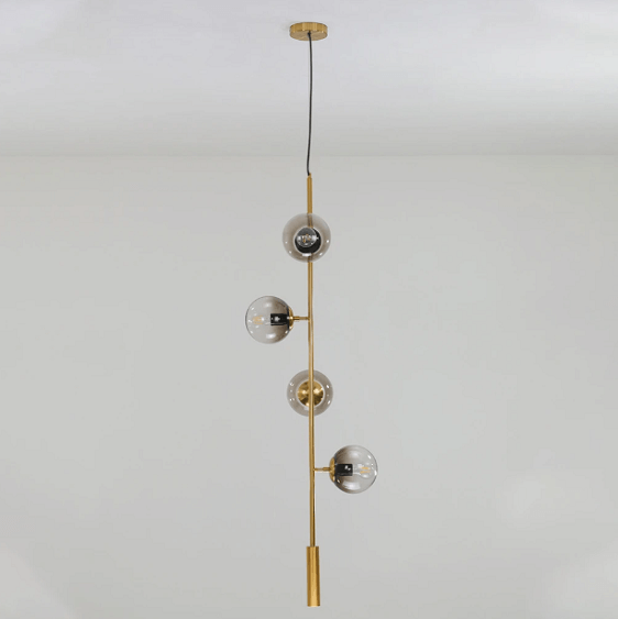 Olive Tree Branch 4 head Vertical Line Chandelier - Nordic Side - archidaily, archilovers, architecture, architecturelovers, architectureporn, art, artist, concrete, contemporaryart, decor, d