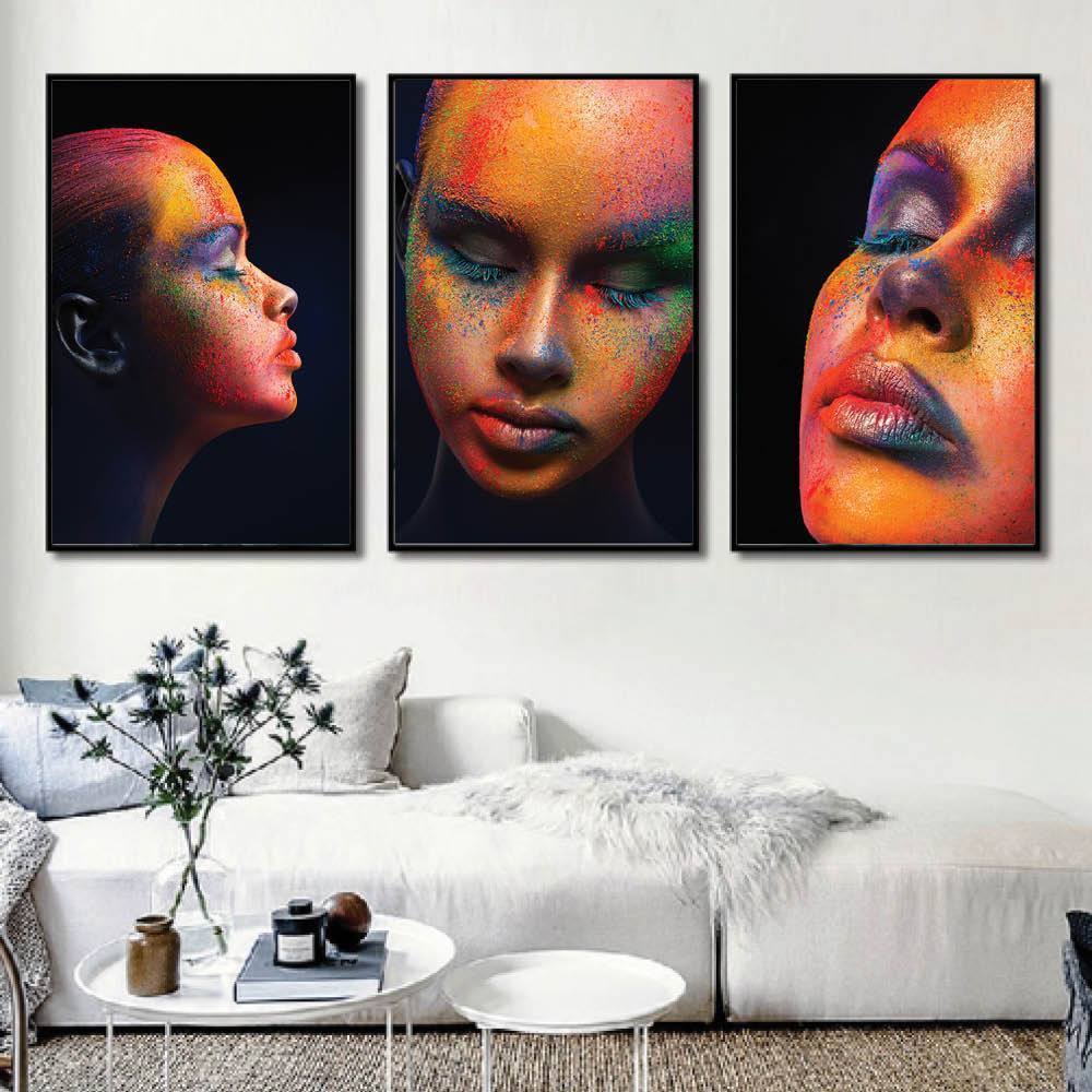 Painted Woman Canvas - Nordic Side - 