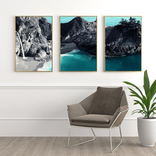 Panoramic Coast Prints - Nordic Side - Art + Prints, not-hanger