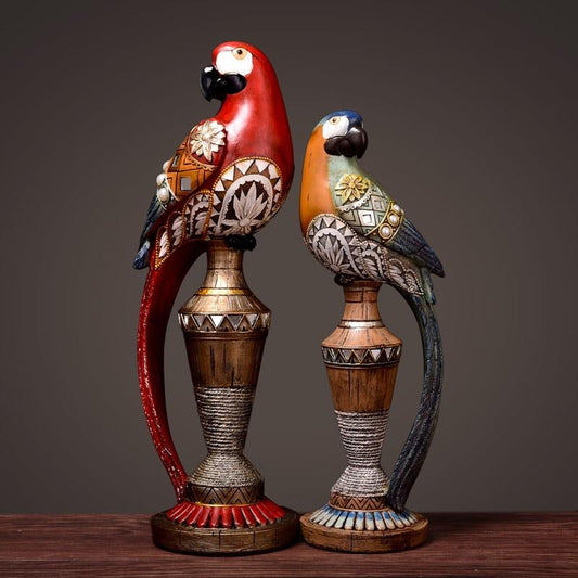 Parrot Figurines