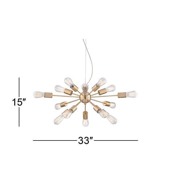 Possini Euro - Large Pendant LED Chandelier - Nordic Side - architecture, arcitecture, art, artichture, artist, contemporaryart, crystal chandelier, decor, decoration, design, designer, desig