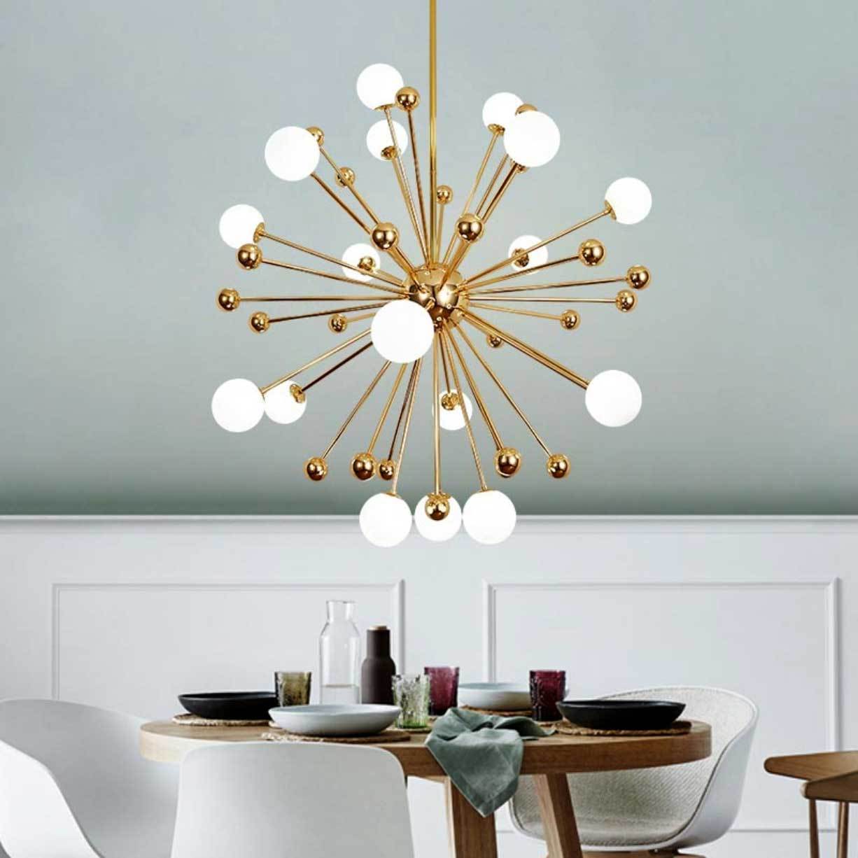 Postmodern Dandelion Glass Ceiling Lights - Nordic Side - 