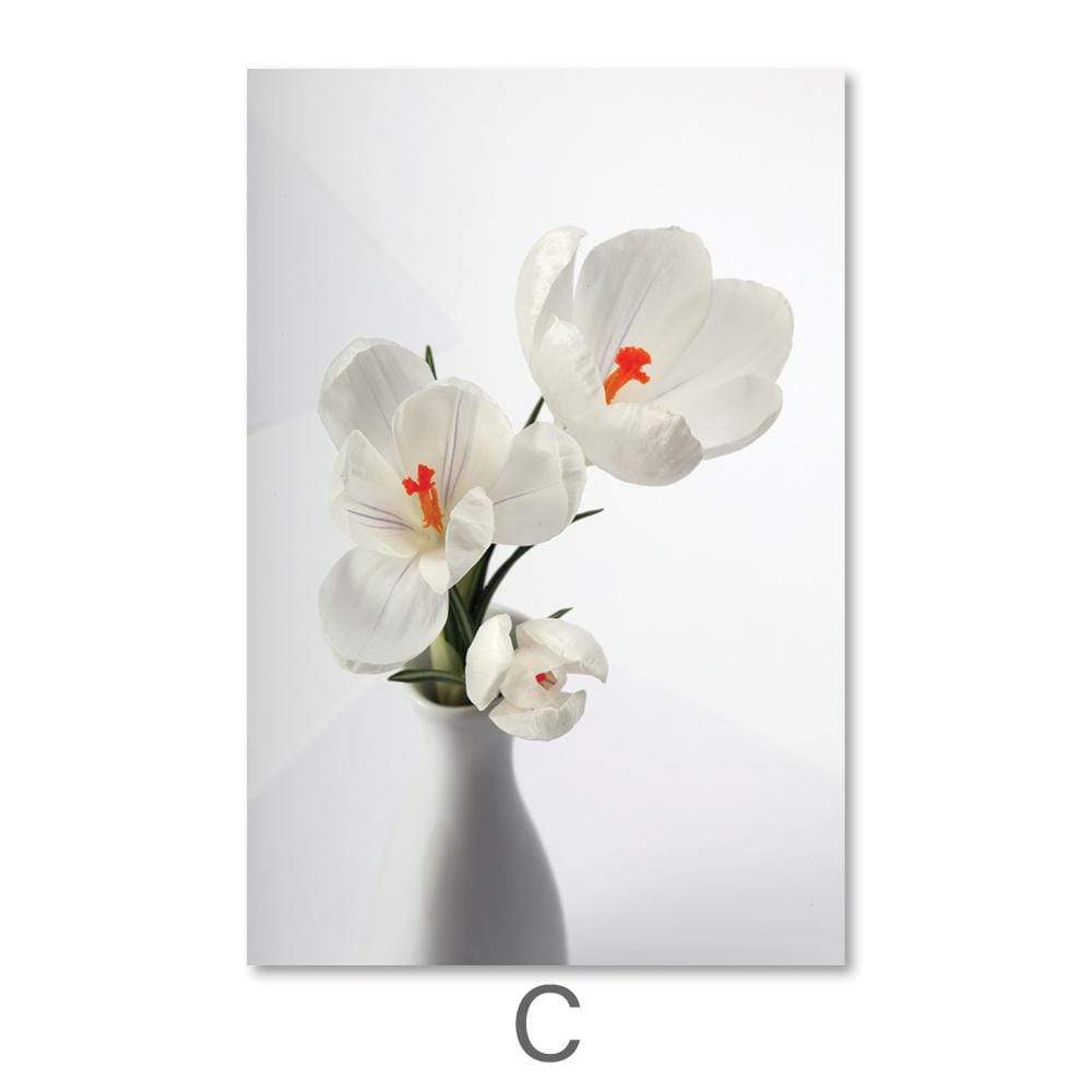 Snowdrop Flowers Canvas - Nordic Side - 