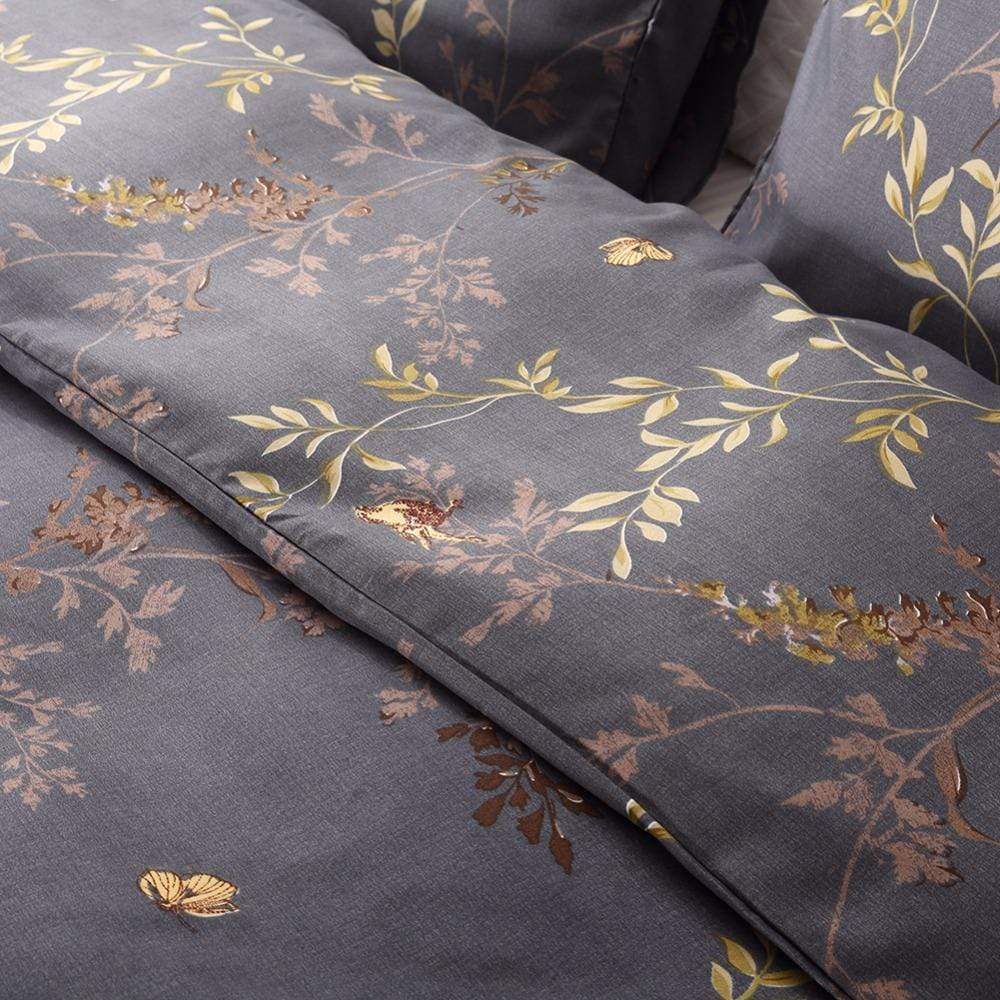 Bright Blossom Duvet Cover Set - Nordic Side - bed, bedding, bis-hidden, duvet, spo-disabled