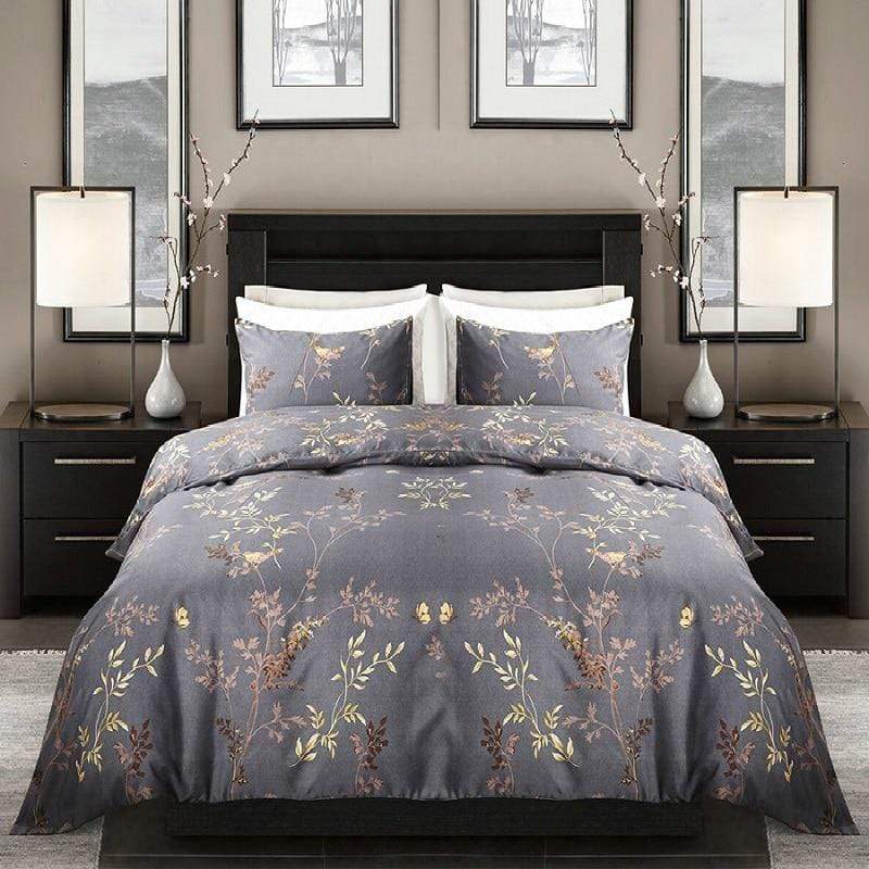 Bright Blossom Duvet Cover Set - Nordic Side - bed, bedding, bis-hidden, duvet, spo-disabled