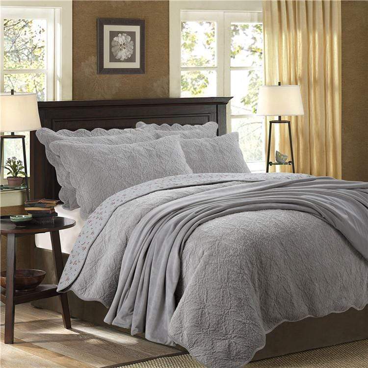 Picasso Quilt Cover Set - Nordic Side - bed, bedding, quilt