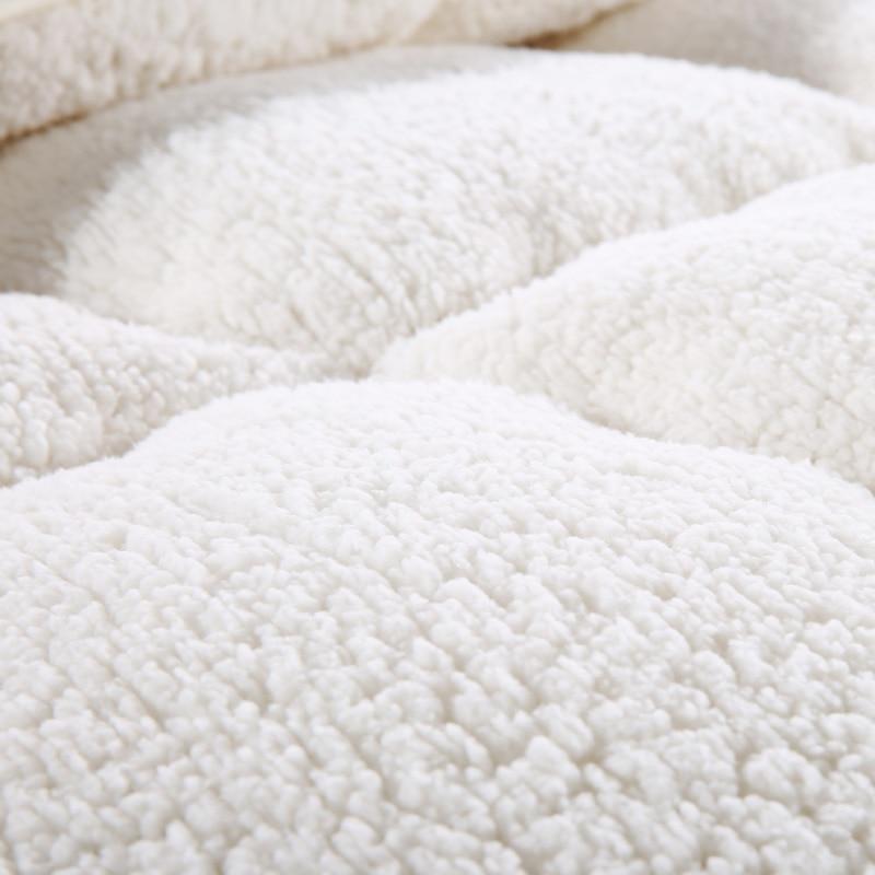 Shearling Winter Duvet - Nordic Side - bed, bedding, duvet