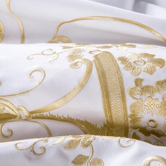 Royal White Egyptian Cotton Duvet Bedding Set - Nordic Side - archidaily, archilovers, architecture, architecturelovers, architectureporn, arcitecture, art, artist, concrete, contemporaryart,