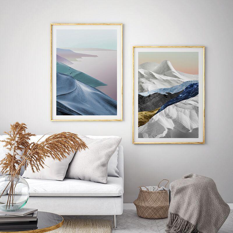 Frozen Pastel Print Collection - Nordic Side - Art + Prints, not-hanger