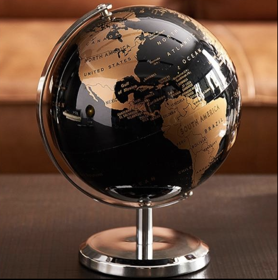 Decorative Metallic Globe - Nordic Side - globe