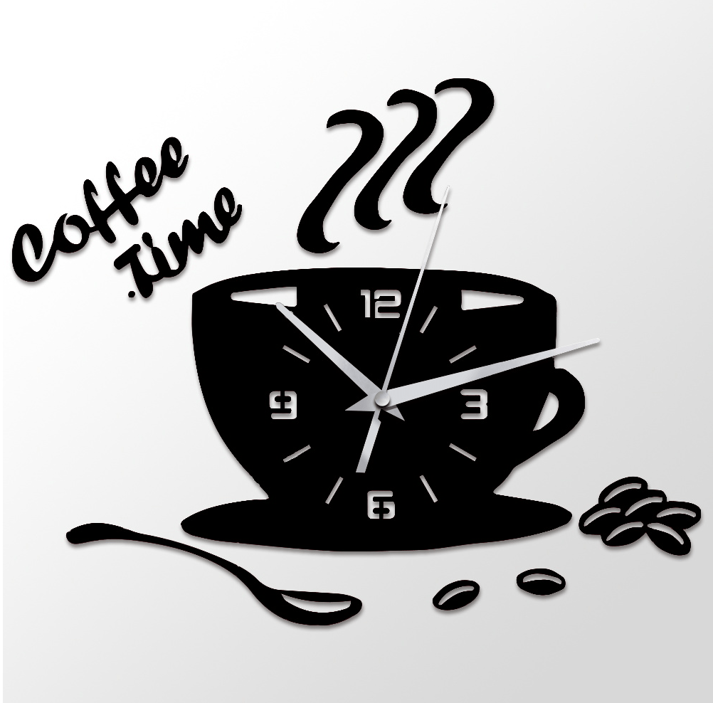 Coffee Time Vinyl Clock - Nordic Side - 