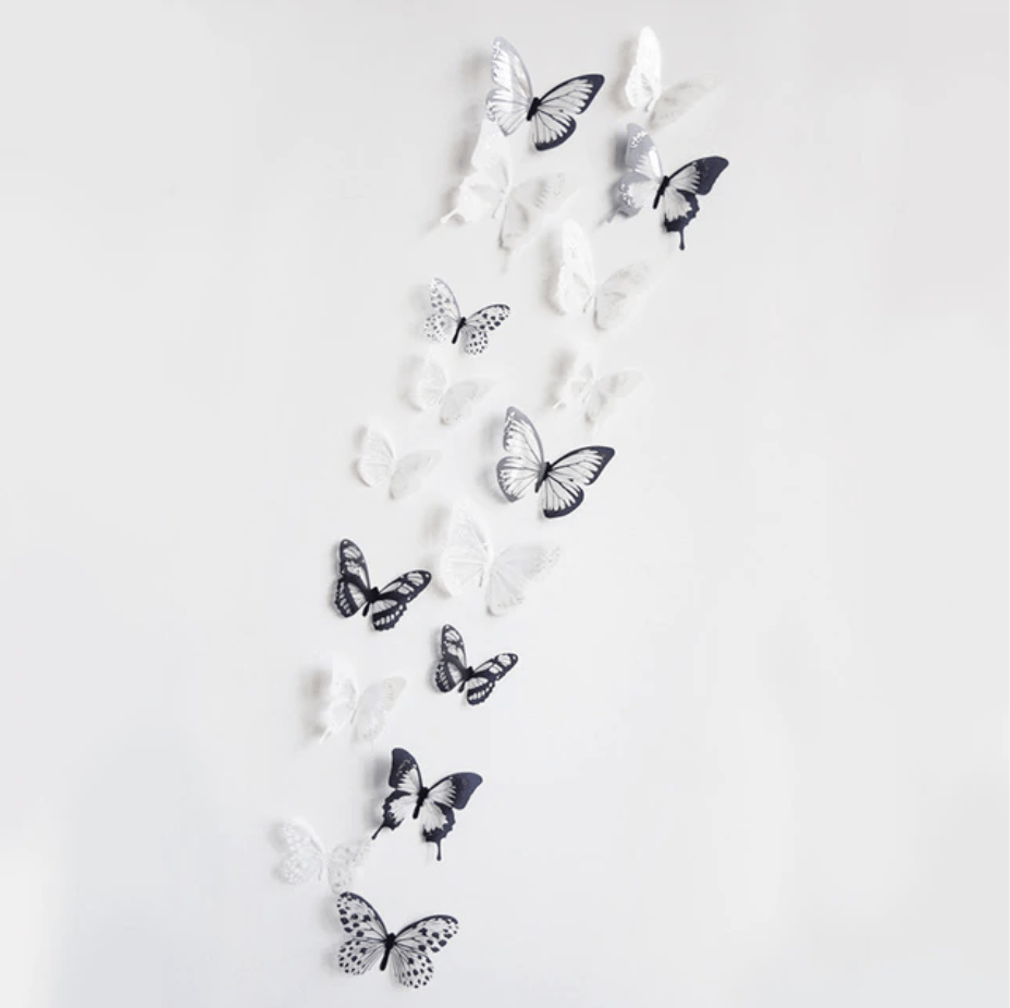 Butterfly Wall Stickers - Nordic Side - 