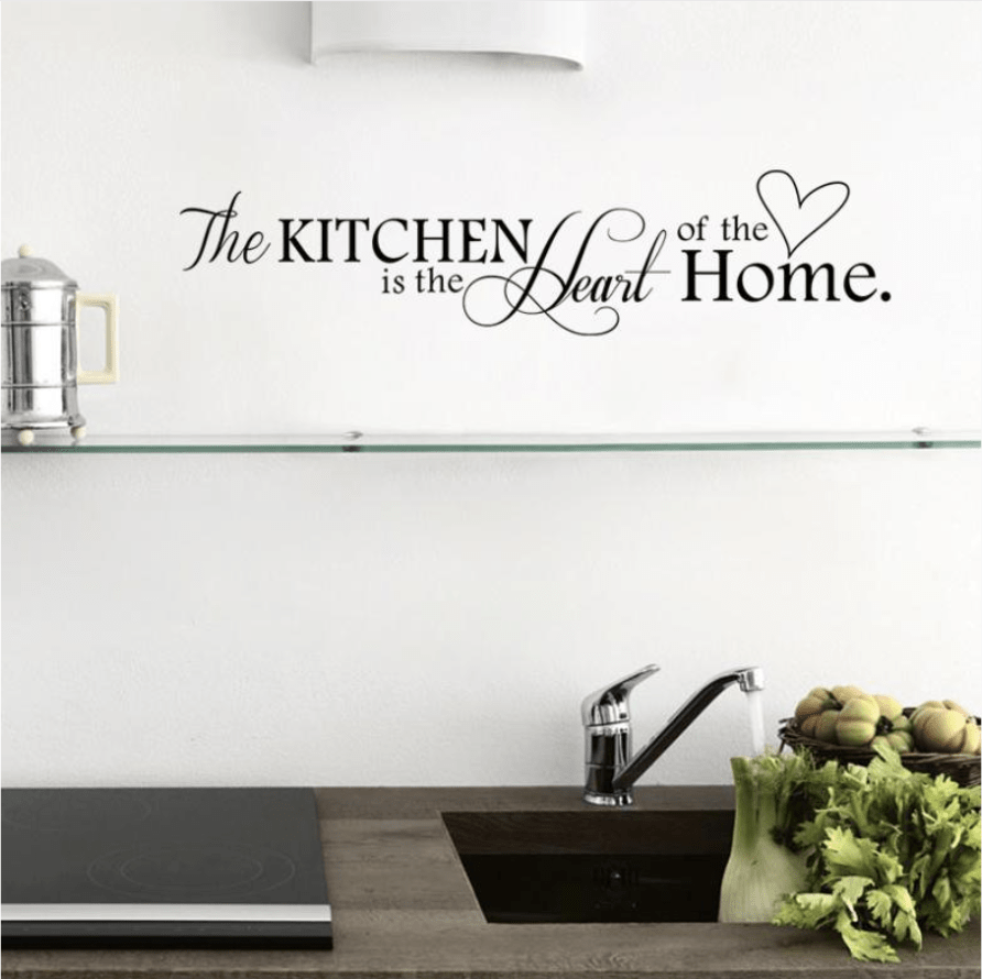 Kitchen Heart of Home Wall Sticker - Nordic Side - 