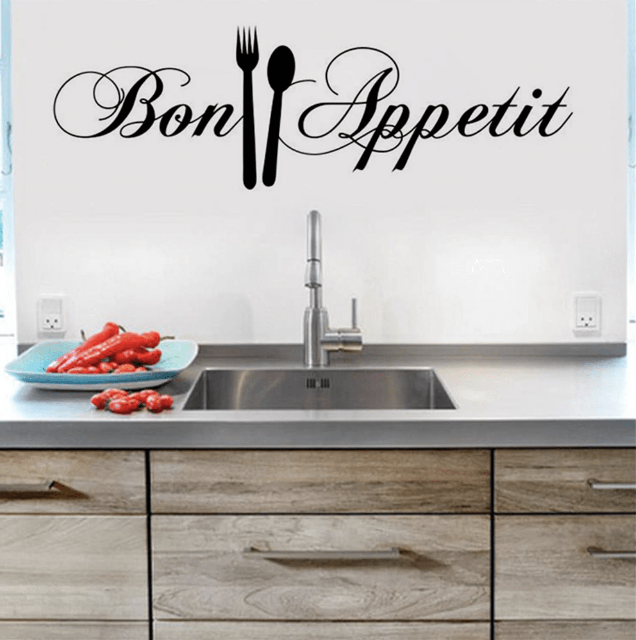 Bon Appetit Wall Sticker - Nordic Side - 