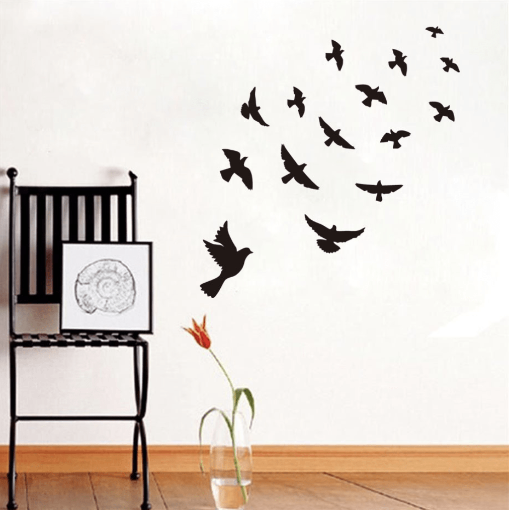 Birds Wall Sticker - Nordic Side - 