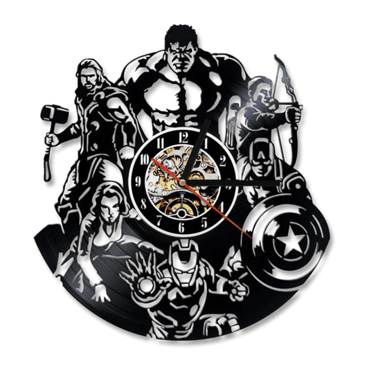 Avengers Vinyl Clock - Nordic Side - 