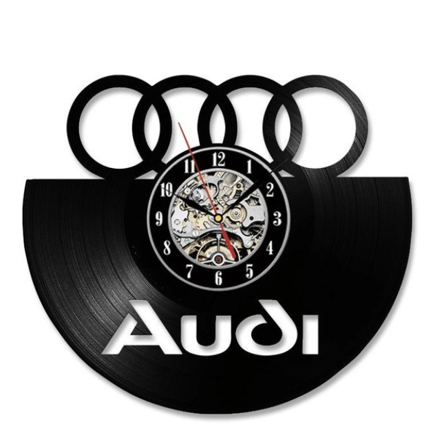 Audi Vinyl Clock - Nordic Side - 