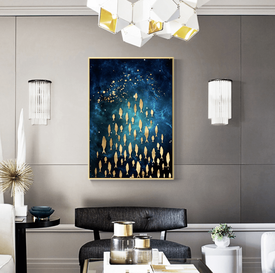 The Golden Array Canvas - Nordic Side - 