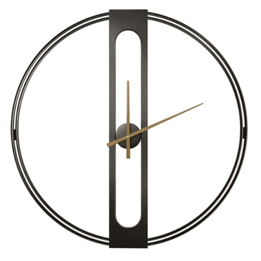 Golden Elegance - Nordic Side - Clock