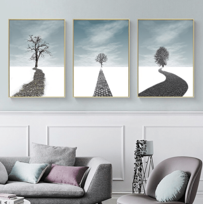 Winter Forest Canvas - Nordic Side - art