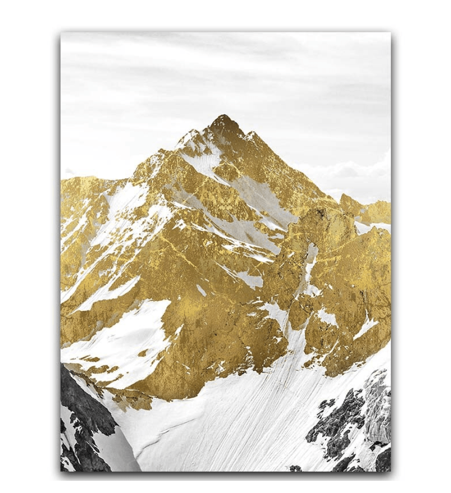 Golden Mountain Canvas - Nordic Side - 