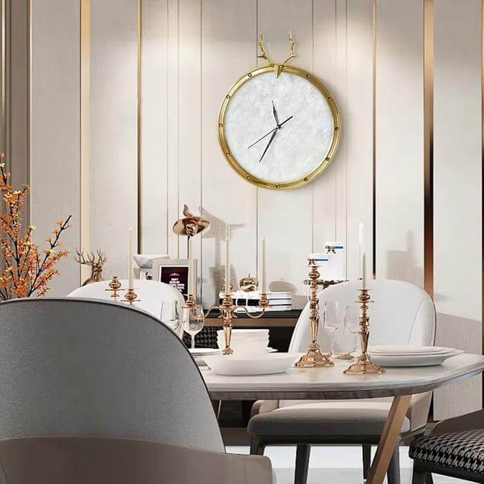 Shell Clock - Nordic Side - amazing, architecture, art, artist, beautiful, business, clock, clocks, contemporaryart, decor, decoration, decorideas, design, designer, designinspiration, edison