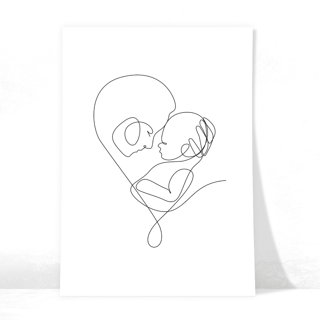 My Baby You'll Be Prints - Nordic Side - Art + Prints, not-hanger
