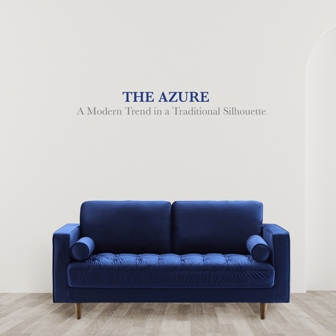 The Azure Sofa - Nordic Side - 