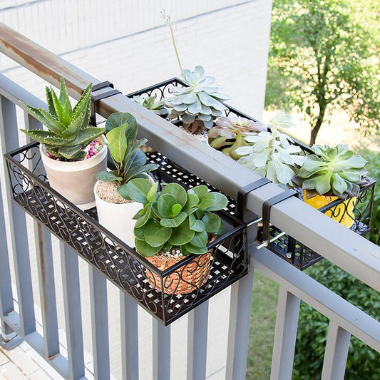Balcony Flower Pot Holder - Nordic Side - Modern Planters