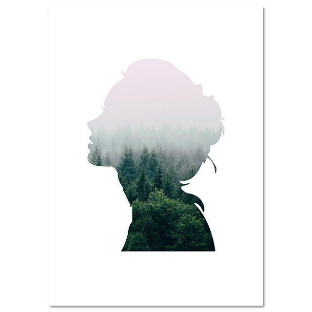 Forest Breath Print Collection - Nordic Side - Art + Prints, not-hanger