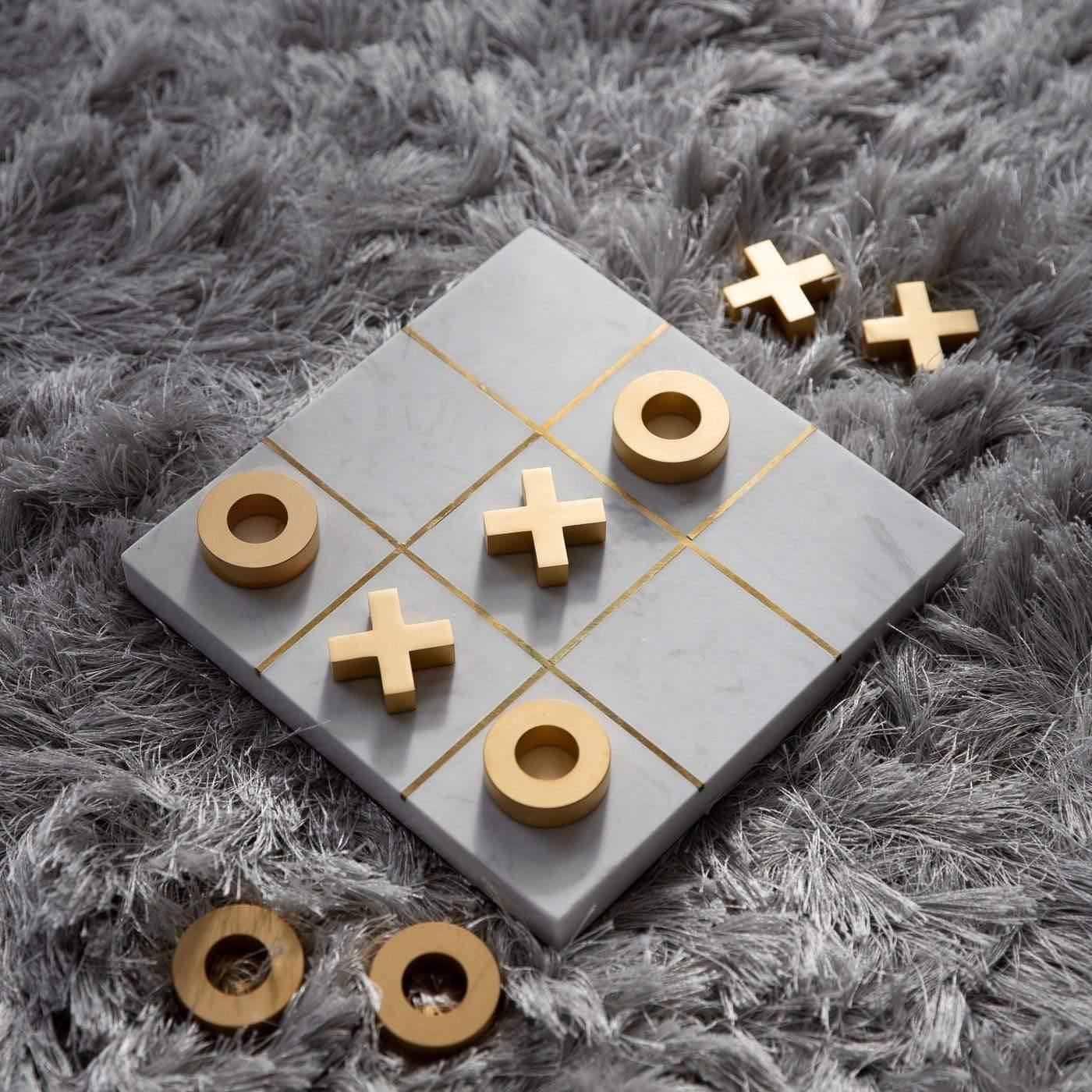 Marble Tic-Tac-Toe Game - Nordic Side - spo-disabled