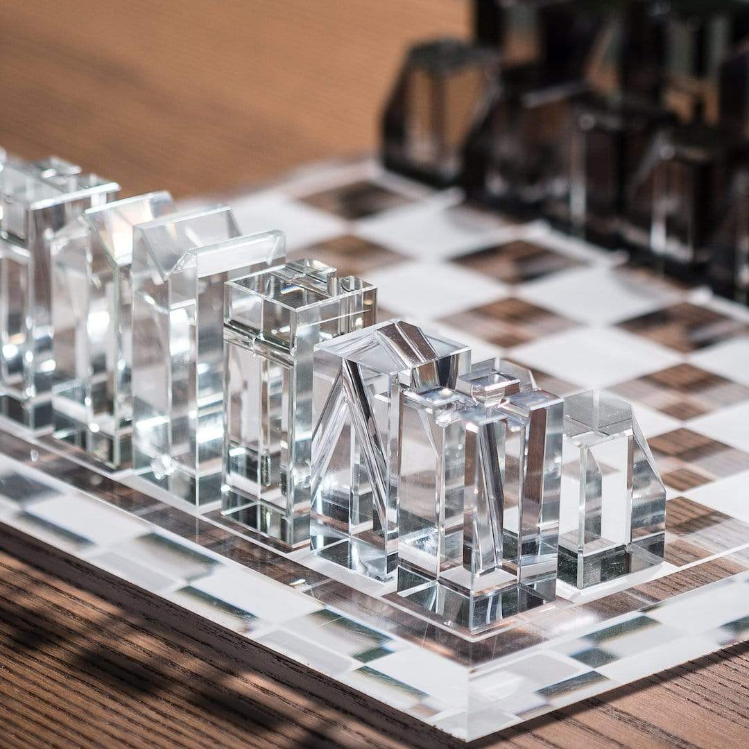 Crystal Chess Set - Nordic Side - spo-disabled