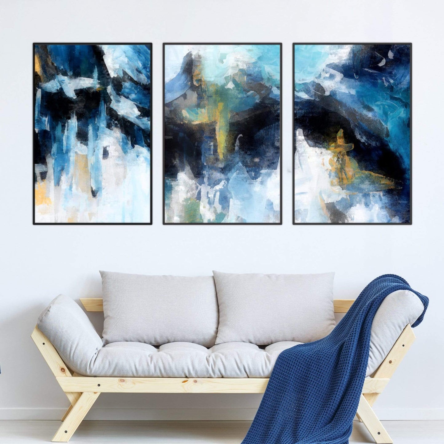 Abstract Glacial Canvas - Nordic Side - 