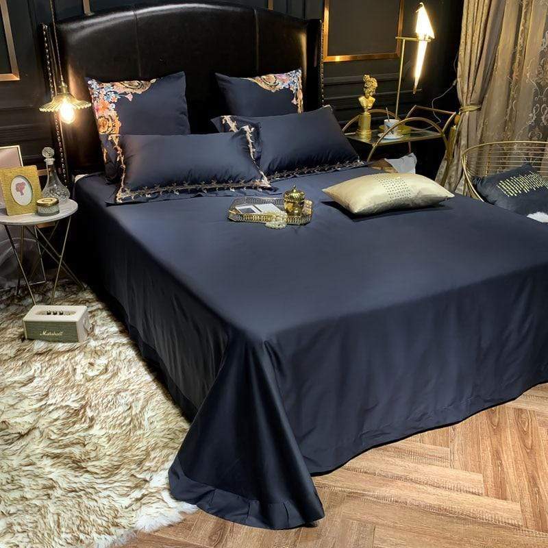 Evianna Inspire Duvet Cover Set (Egyptian Cotton) - Nordic Side - Bed, Bedding, bedroom, Duvet
