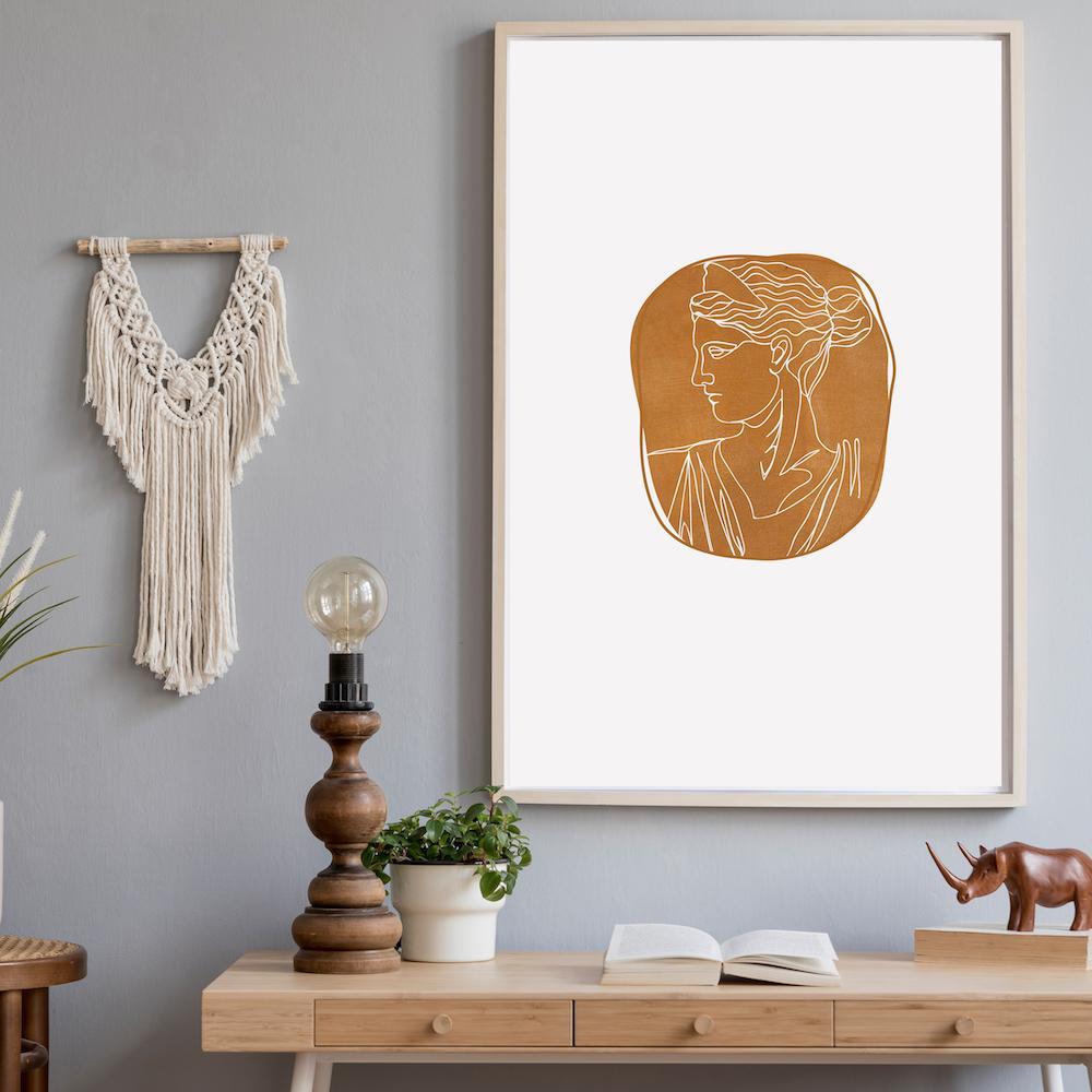 Goddess Prints - Nordic Side - Art + Prints, not-hanger